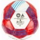 Czerwono-biało-granatowa piłka ręczna Select Ultimate Superliga V26 Mini 441166 r. 0 z logo Select i oznaczeniem EHF