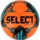 Pomarańczowo-niebieska piłka nożna Select Advance 121231 rozmiar 5, ręcznie szyta, z kontrastową grafiką i logo Select