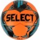 Pomarańczowo-niebieska piłka nożna Select Advance 121231 rozmiar 5, ręcznie szyta, z kontrastową grafiką i logo Select