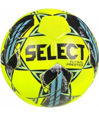 Piłka Nożna Halowa Select Futsal Prestige Rozmiar 4 301017 Żółto-Niebieska