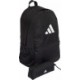 Czarny plecak Adidas With Pencil Case 23 l JI8081 z białym logo, regulowanymi szelkami i osobnym piórnikiem zapinanym na zamek
