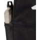 Czarny plecak Adidas With Pencil Case 23 l JI8081 z białym logo, regulowanymi szelkami i osobnym piórnikiem zapinanym na zamek