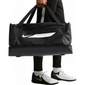 Torba sportowa Nike Academy Team Hardcase 40 l IO0923 010 czarna z usztywnionym dolnym dnem
