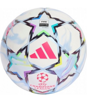Piłka Nożna Halowa Adidas UCL Pro Sala 26/27 League Stage Rozmiar 4 KE9772 Biało-Błękitna