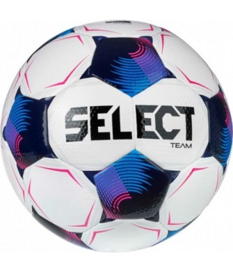 Piłka Nożna Select Team V26 FIFA Basic Rozmiar 5 1019033/120080 Biało-Czarno-Niebieska