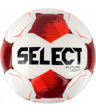 Piłka nożna Select Future Light DB V26 130009 biało-czerwona, lekka, szyta i klejona