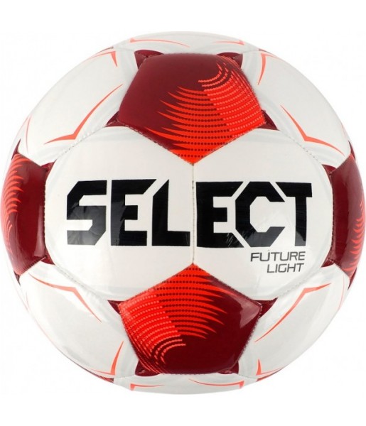 Piłka nożna Select Future Light DB V26 130009 biało-czerwona, lekka, szyta i klejona