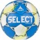 Piłka ręczna Select Force DB V25 210034 niebiesko-biała Dual Bonded EHF