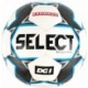 Piłka nożna Select Pagano DGI 17823 biało-czarno-niebieska, zgrzewana termicznie