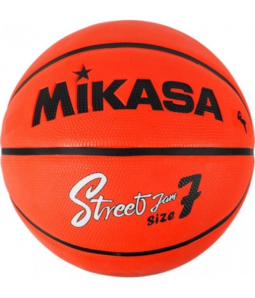 Piłka koszykowa Mikasa BB702D-OBK-EC pomarańczowo-czarna, gumowa do treningu