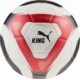 Piłka nożna Puma AC Milan King 085011 01 r.5 biało-czerwono-czarna, szyta maszynowo z 32 paneli