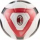 Piłka nożna Puma AC Milan King 085011 01 r.5 biało-czerwono-czarna, szyta maszynowo z 32 paneli