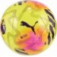Piłka Puma Orbita Premier League Lights Mini r.1 żółto-różowo-fioletowa, szyta maszynowo z 12 paneli