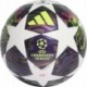 Piłka nożna Adidas UCL 25/26 Street Ball JX9088 biało-fioletowa rozmiar 5