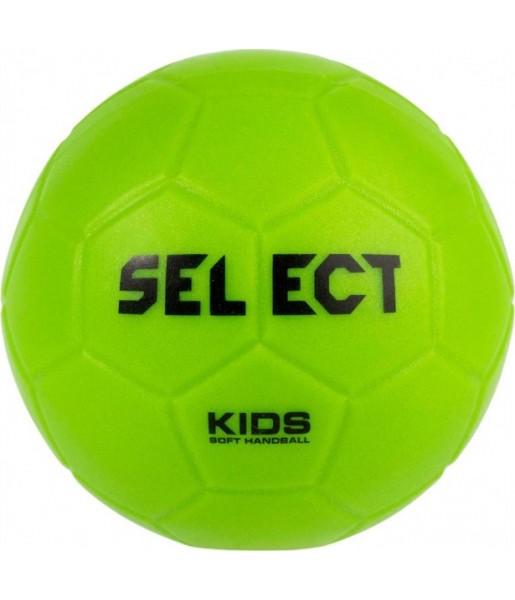 Piłka ręczna Select Soft Kids 250016 r.0 zielona, miękka gumowa piłka Mini dla dzieci i początkujących graczy