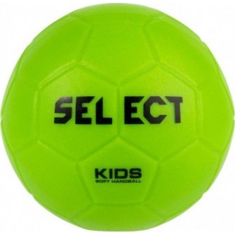 Piłka ręczna Select Soft Kids 250016 r.0 zielona, miękka gumowa piłka Mini dla dzieci i początkujących graczy