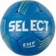 Piłka ręczna Select Mundo EHF V24 12886 niebieska, ręcznie szyta z pęcherzem Zero-Wing