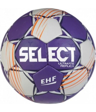 Piłka ręczna Select Ultimate Replica V24 EHF szaro-fioletowa