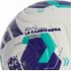Piłka nożna Adidas Queens League Mini KE8233 biało-fioletowo-turkusowa z piankowym rdzeniem