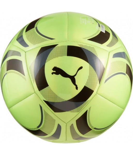 Piłka nożna Puma BVB Culture 085226 02 limonkowo-szara z herbem Borussia Dortmund