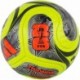 Żółto-czarno-srebrna piłka Adidas Trionda Pro Winter JD8023 r. 5 z czerwonymi detalami