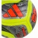 Żółto-czarno-srebrna piłka Adidas Trionda Pro Winter JD8023 r. 5 z czerwonymi detalami