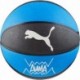 Niebiesko-czarna piłka do koszykówki Puma teamJAWS 084688 01 r. 7 z białym logo Puma