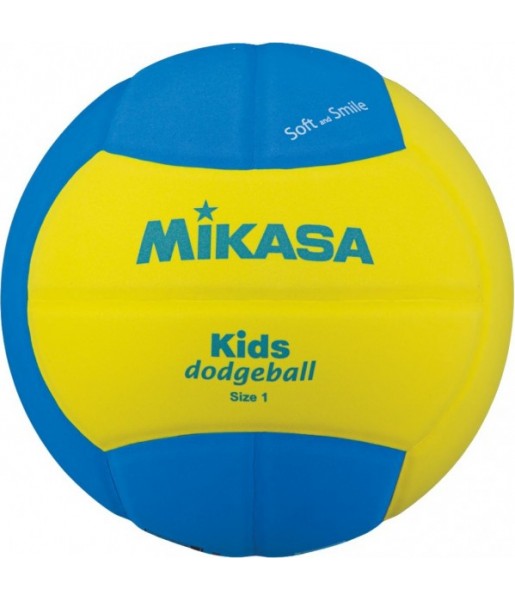 Piłka do zbijaka Mikasa SD10-YBL żółto-niebieska dla dzieci