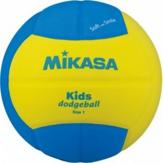 Piłka do zbijaka Mikasa SD10-YBL żółto-niebieska dla dzieci