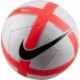 Biało-czerwono-czarna piłka halowa Nike Futsal Pro Team HV6327 100 r. 4 z dużym logo Swoosh