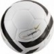 Biało-czarna piłka nożna Nike Legacy Elite Team 25 HV6367 100 r. 5 ze złotym logo Swoosh