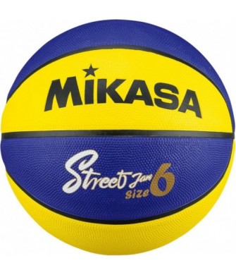 Piłka Do Koszykówki Mikasa BB602B-YBLBK Niebiesko-Żółta