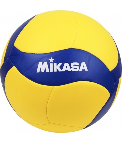 Piłka siatkowa Mikasa V460W Mini r.4 żółto-niebieska, 18-panelowa, do minisiatkówki dla dzieci