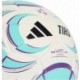 Piłka nożna halowa Adidas Tiro League Sala JW1526 r.4 biało-turkusowa, bezszwowa, do futsalu