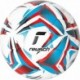 Biało-niebiesko-czerwona piłka nożna Reusch Attrakt Infinity 5554002 r. 5 z logo Reusch