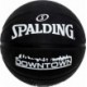 Czarna piłka do koszykówki Spalding Downtown 84634Z r. 7 z białym logo Spalding