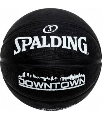 Piłka Do Koszykówki Spalding Downtown Rozmiar 7 84634Z Czarna
