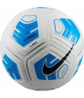 Piłka Nożna Nike Strike Team Rozmiar 5 FZ7558 100 Biało-Niebiesko-Czarna