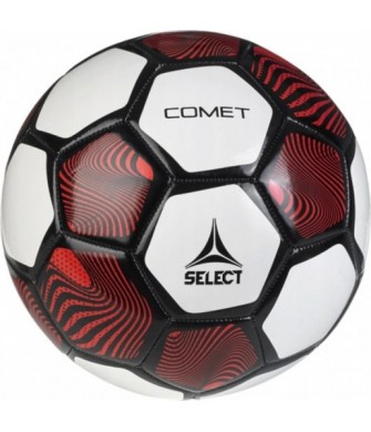 Piłka Nożna Select Comet V24 Rozmiar 5 18532 Biało-Czarno-Czerwona