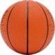 Pomarańczowa piłka do koszykówki Spalding Excel TF-500 76798Z r. 6 z czarnymi kanałami i logo Spalding