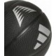 Piłka do koszykówki Adidas Anthony Edwards KV9438 czarna ze srebrnym logo, gumowa indoor outdoor