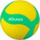 Piłka siatkowa Mikasa VS160W r.4 żółto-zielona, lekka 160 g z miękką powierzchnią EVA dla dzieci