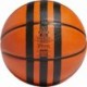 Piłka do koszykówki Adidas 3-Stripes Rubber Mini HM4971 r.3 pomarańczowo-czarna, gumowa, do hali i na zewnątrz