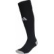 Getry piłkarskie Adidas Milano 23 HT6538 czarne z białym logo, technologia AEROREADY