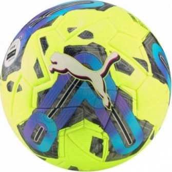 Piłka Puma Orbita 1 TB 083774 02 r.5 żółto-niebiesko-czarna, 12-panelowa, FIFA Quality Pro