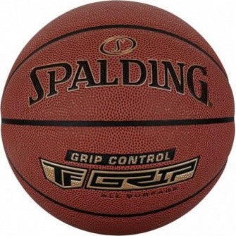 Piłka do koszykówki Spalding Grip Control 76875Z brązowa ze skórą kompozytową premium