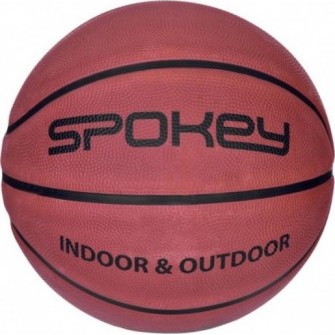 Piłka koszykowa Spokey Braziro II 921075 brązowa, ze spienionej gumy indoor i outdoor