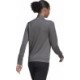Bluza rozpinana damska Adidas Entrada 22 Track Jacket H57527 szara z pełnym zamkiem i technologią AEROREADY