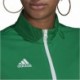 Bluza rozpinana damska Adidas Entrada 22 Track Jacket HI2136 zielona z pełnym zamkiem i technologią AEROREADY