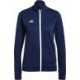 Bluza rozpinana damska Adidas Entrada 22 Track Jacket H57528 granatowa z pełnym zamkiem i technologią AEROREADY